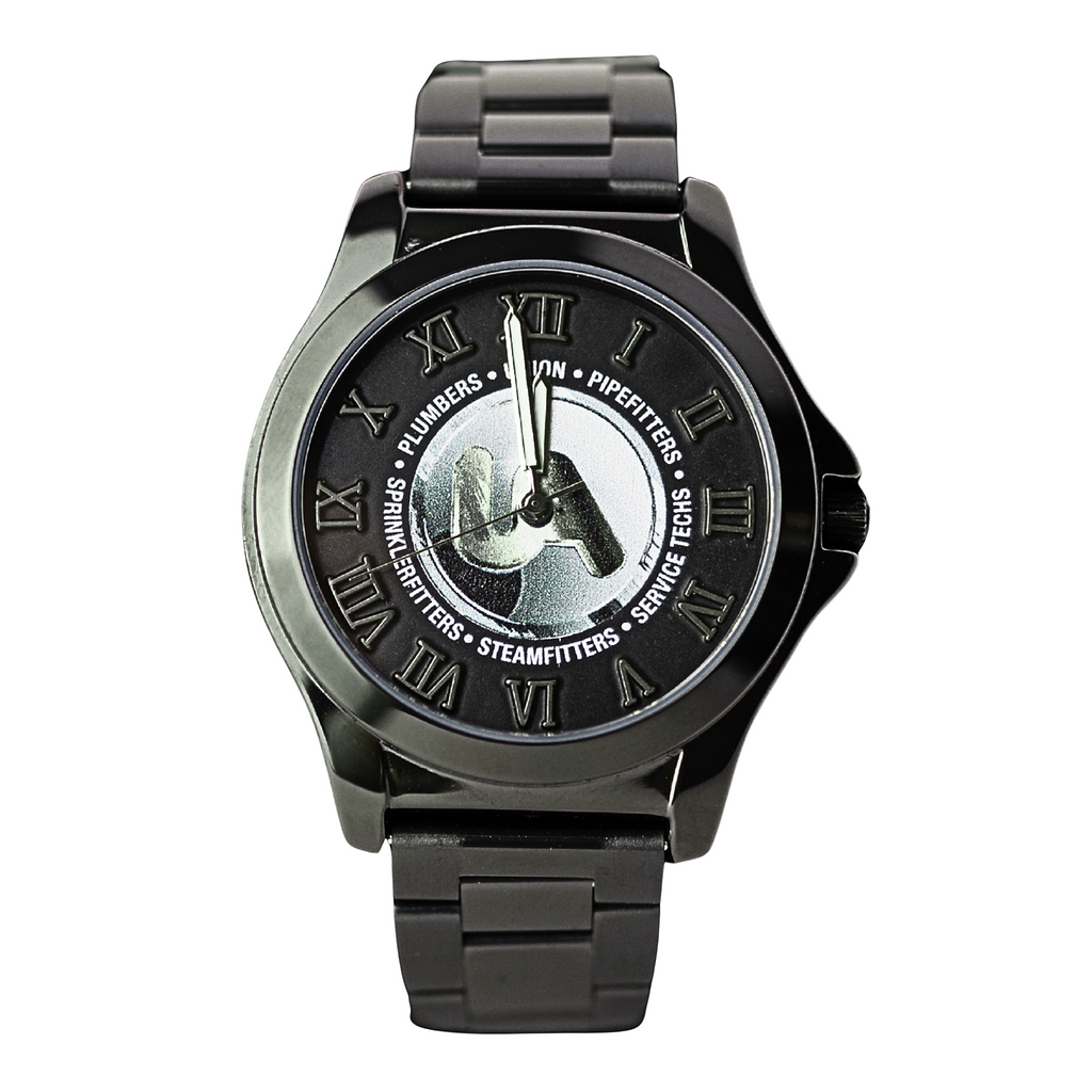 American Time Men’s Black Dial Watch